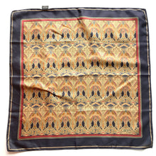 Load image into Gallery viewer, Vintage Liberty Of London Silk Scarf In Iconic &#39;Ianthe&#39; Design In Red, Gold And Navy-Scarves-Brand Spanking Vintage
