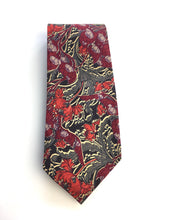 Load image into Gallery viewer, Vintage Tana Lawn Cotton Tie by Liberty of London in Stylised William Morris Design-Accessories, For Him-Brand Spanking Vintage
