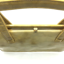 Load image into Gallery viewer, Vintage 50s/60s Yellow Mottled Leather Classic Ladylike Bag From Meadows Of Regent Street-Vintage Handbag, Kelly Bag-Brand Spanking Vintage
