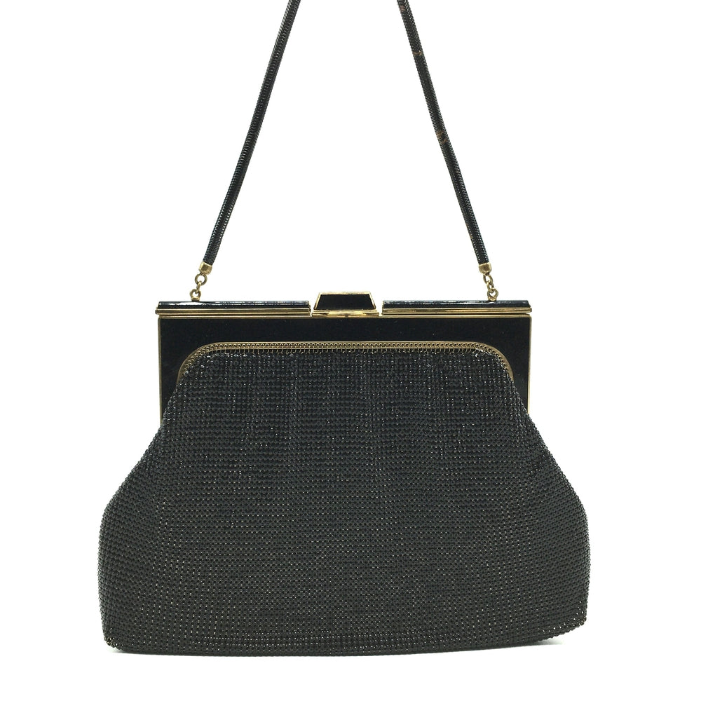 Oroton mesh discount evening bag