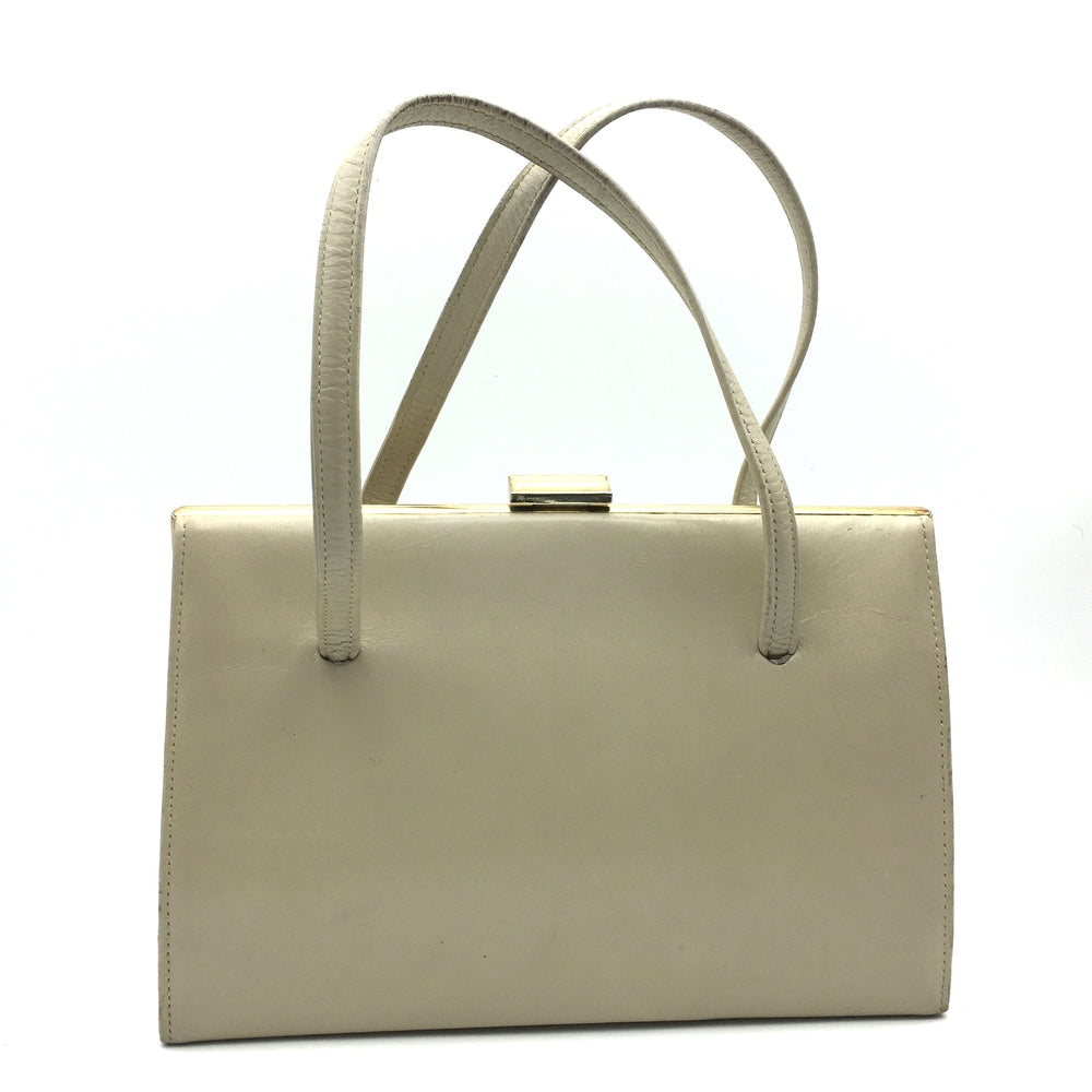 Vintage 50s/60s Beige Leather Bag Jonelle Made For John Lewis – Brand ...
