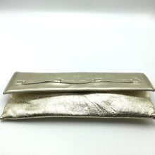 Load image into Gallery viewer, Vintage 50s/60s Gold Leather Clutch Evening Bag By Jane Shilton-Vintage Handbag, Evening Bag-Brand Spanking Vintage
