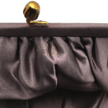 Load image into Gallery viewer, Vintage 50s Fabulous Silk Satin Clutch Bag Evening or Occasion Bag In Dark Plum/Grape By Waldybag-Vintage Handbag, Evening Bag-Brand Spanking Vintage
