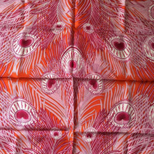 Load image into Gallery viewer, Liberty Of London Silk Scarf In Updated &#39;Hera&#39; Design In Vibrant Pinks And Orange-Scarves-Brand Spanking Vintage
