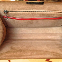 Load image into Gallery viewer, Vintage 50s Lipstick Red Leather Twin Handled Suede Lined Bag By Debroyal-Vintage Handbag, Kelly Bag-Brand Spanking Vintage
