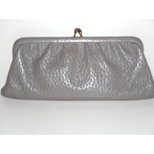 Load image into Gallery viewer, Vintage 50s Taupe Leather Clutch Bag by Freedex For Boots-Vintage Handbag, Clutch Bag-Brand Spanking Vintage
