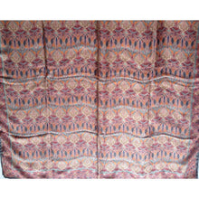 Load image into Gallery viewer, Vintage Large Silk Scarf By Liberty Of London In &#39;Ianthe&#39; Design In Rare Grey/Pink/Orange/Turquoise Colourway-Scarves-Brand Spanking Vintage
