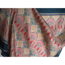 Load image into Gallery viewer, Vintage Liberty Of London Silk Scarf In Iconic &#39;Lanthe&#39; Design In Green And Pink-Scarves-Brand Spanking Vintage
